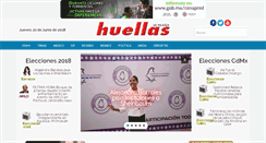 Desktop Screenshot of huellas.mx