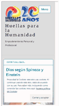 Mobile Screenshot of huellas.com